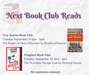 Next Book Club Reads